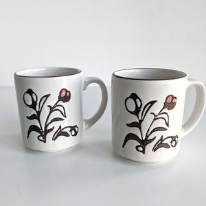 Two Good-time Donuts Stoneware Mugs